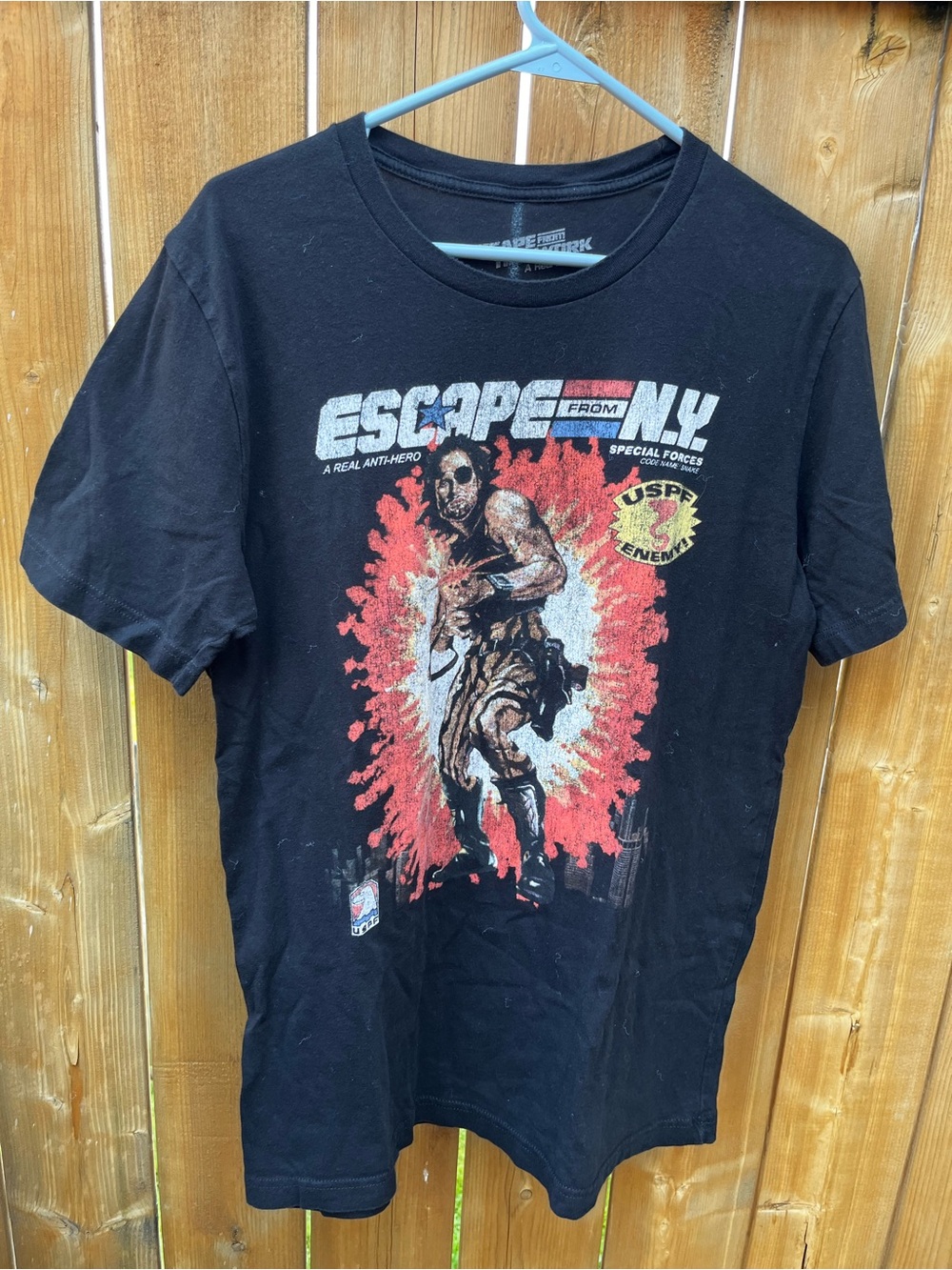 Fright Rags Escape From NY GI Joe Graphic Tee - Black